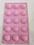 قالب سيليكون على شكل نصف دائرة